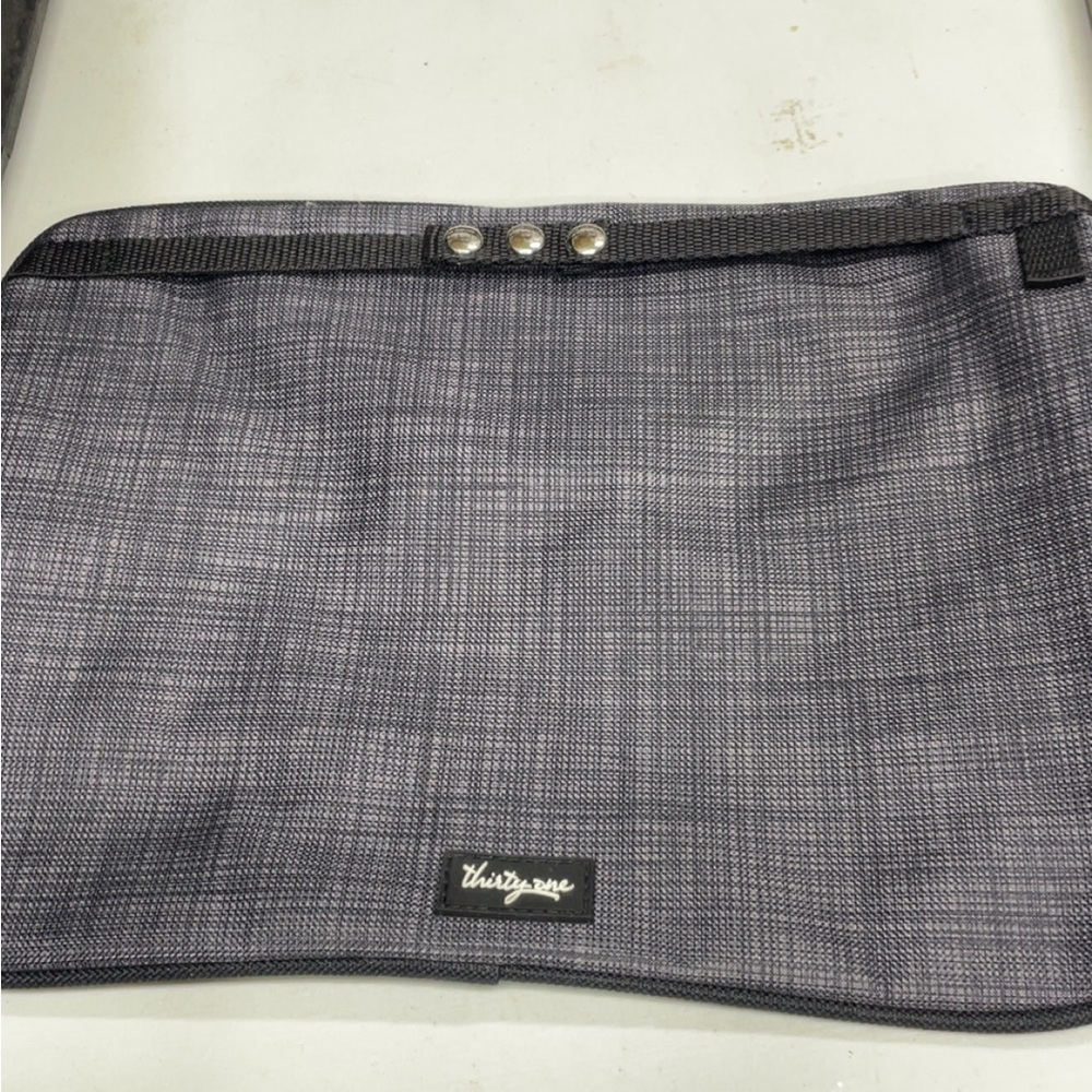 Thirty-One Black and Gray Toiletry Bag